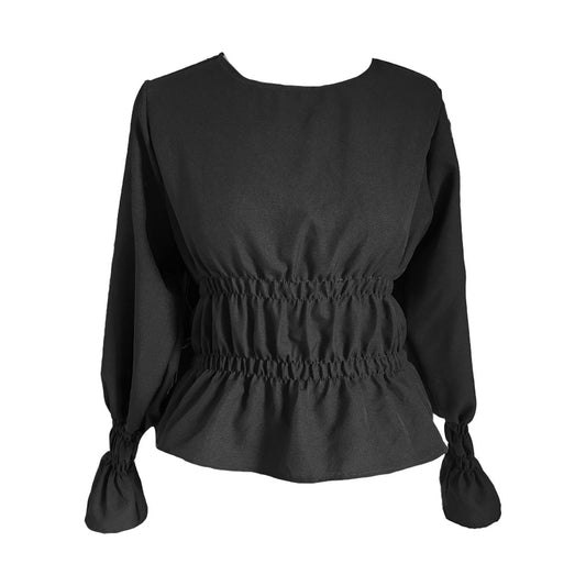 STUDIO SAMPLE: Shirring waist top