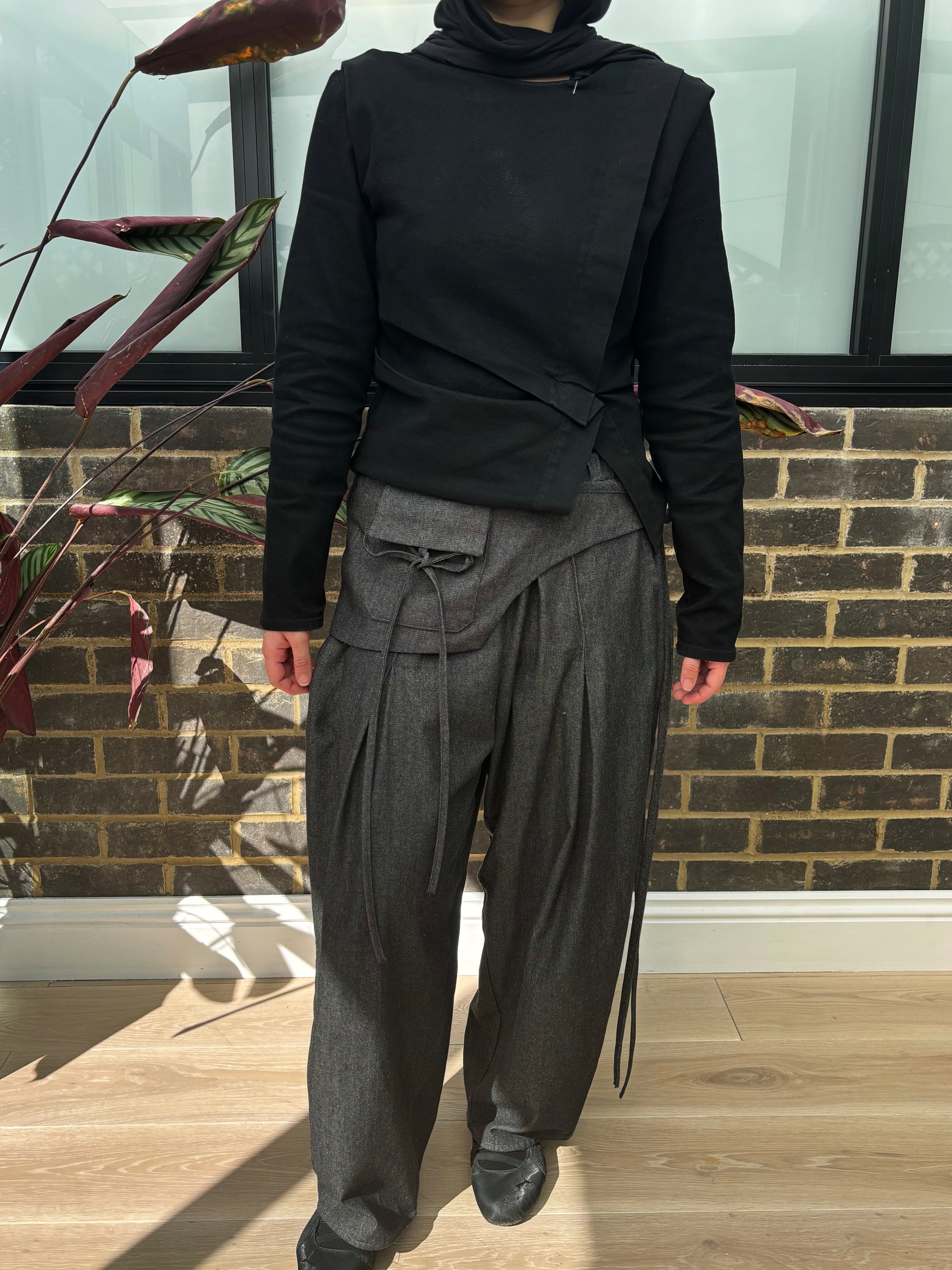 Kaya Pocket Belt in Denim