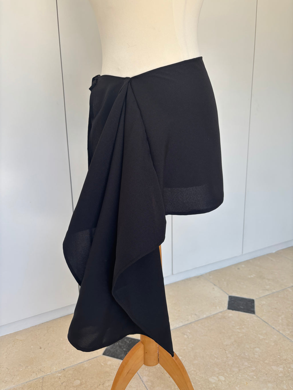 STUDIO SAMPLE S/S Layers: Black Layer Skirt