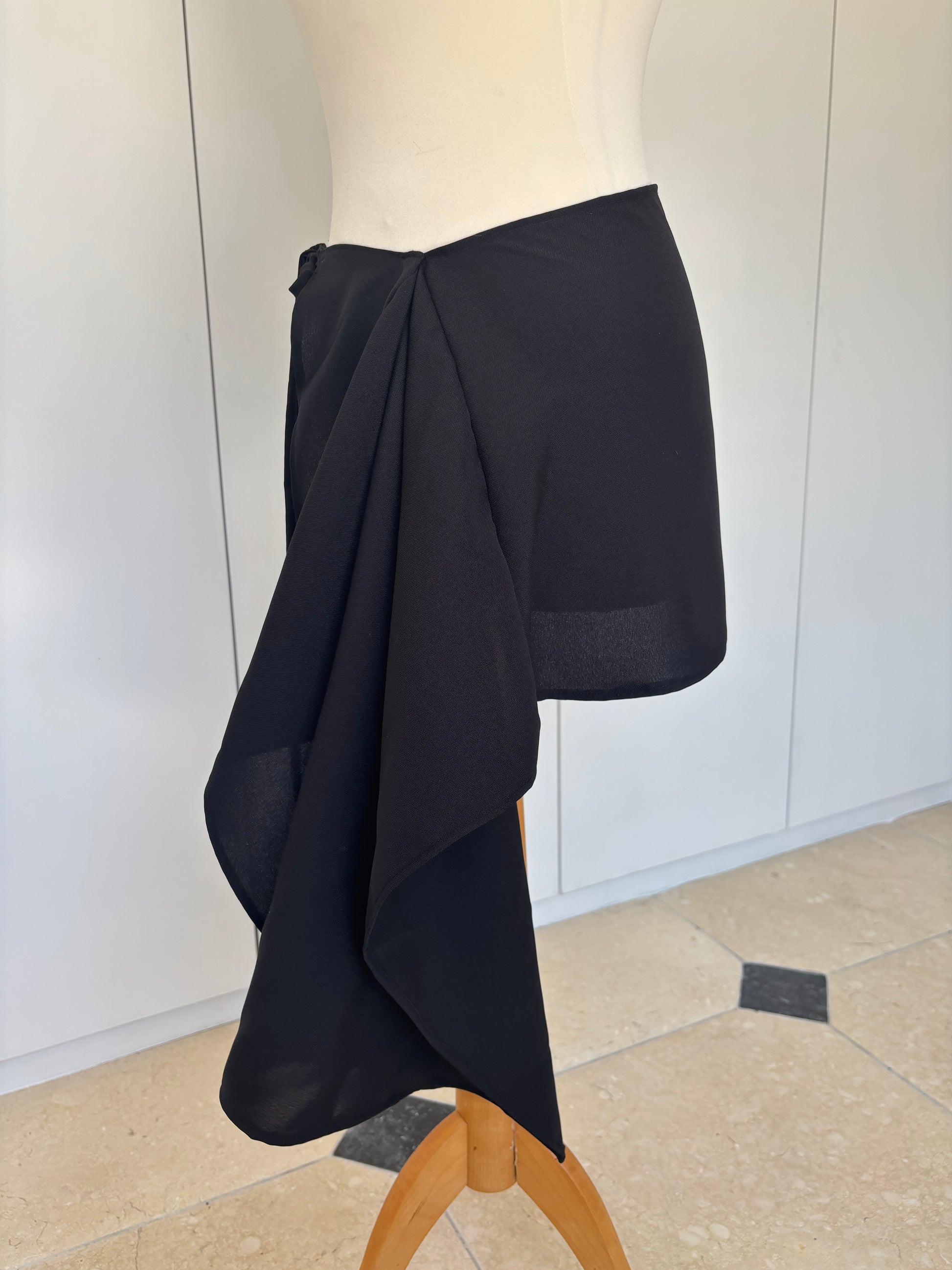 STUDIO SAMPLE S/S Layers: Black Layer Skirt