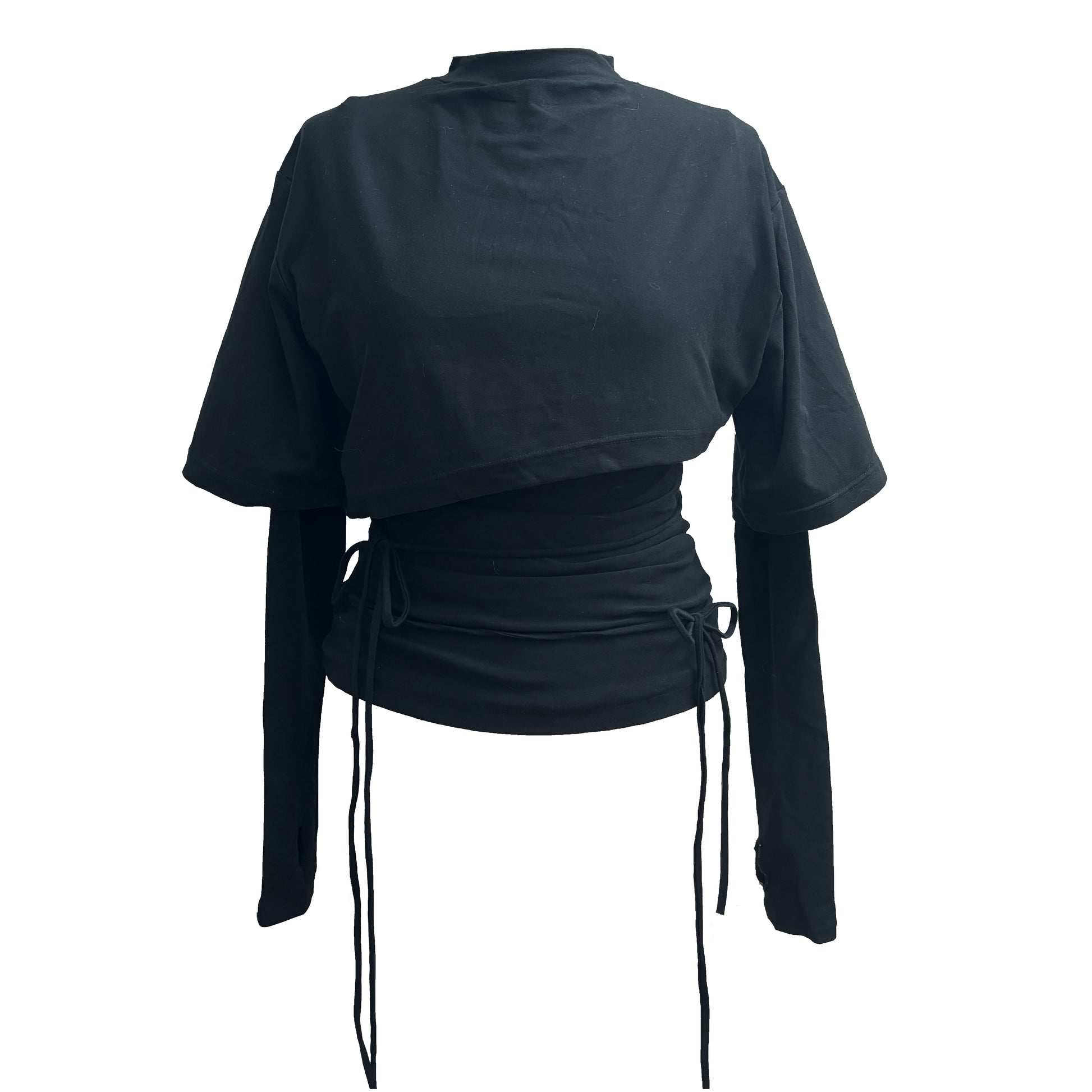 STUDIO SAMPLE 02: Double layer top with tie